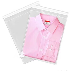 8”X 10” Clear Resealable Cello Poly Bags 200 Count